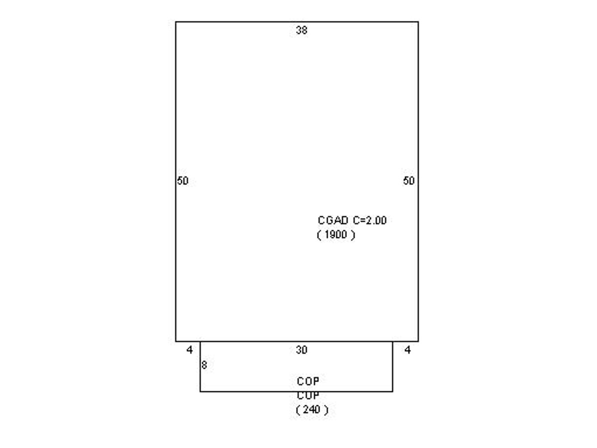 An aerial photograph showing a residential neighborhood.